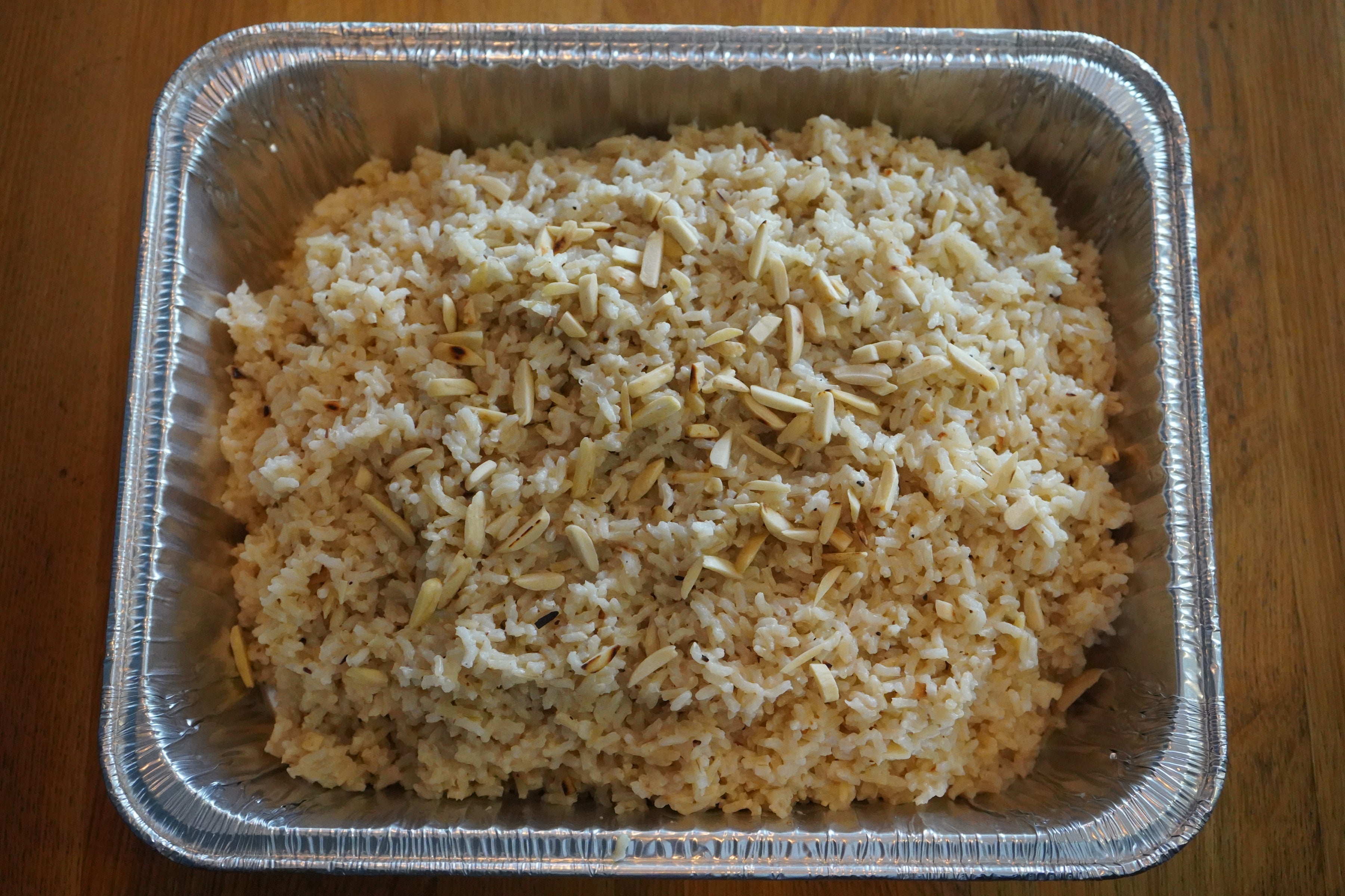 Medium Rice Tray Seasoned Rice Tray | RIBBRO LONG BEACH